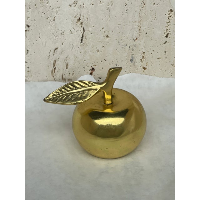 Prefect gift for a teacher to get students attention. Brass apple shaped bell.