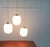 Mid-Century German Balloon Glass Pendant Lamps, 1960s, Set of 3 For Sale - Image 9 of 18