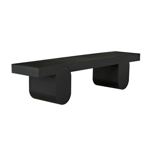 Noir NOIR Evora Coffee Table, Black Metal For Sale - Image 4 of 6