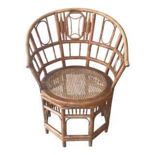 1920s Vintage Bamboo Chair For Sale