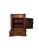 Antique walnut kneeler dating back to the 19th century, characterized by a compact structure and decorative workmanship...