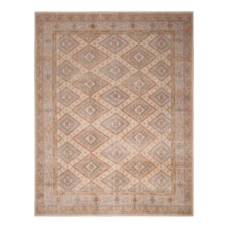 Rug & Kilim’s Diamond Play Rug in Taupe, 9x12 For Sale