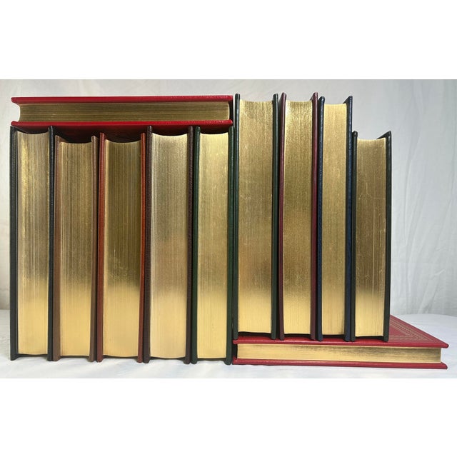 1970s Vintage Franklin Library, 100 Greatest Masterpieces of American Literature Collection, Leather Books - Set of 11 Books For Sale - Image 10 of 10
