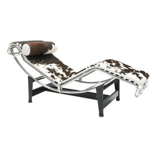 LC4 Chaise Longue by Charlotte Perriand & Le Corbusier for Cassina, 1970s For Sale
