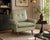 1960s Svend Skipper -1960s Danish Modern Lounge Chair in Sage Faux Alligator For Sale - Image 5 of 11
