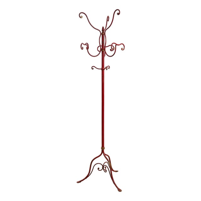 Wrought Iron Coat Rack For Sale