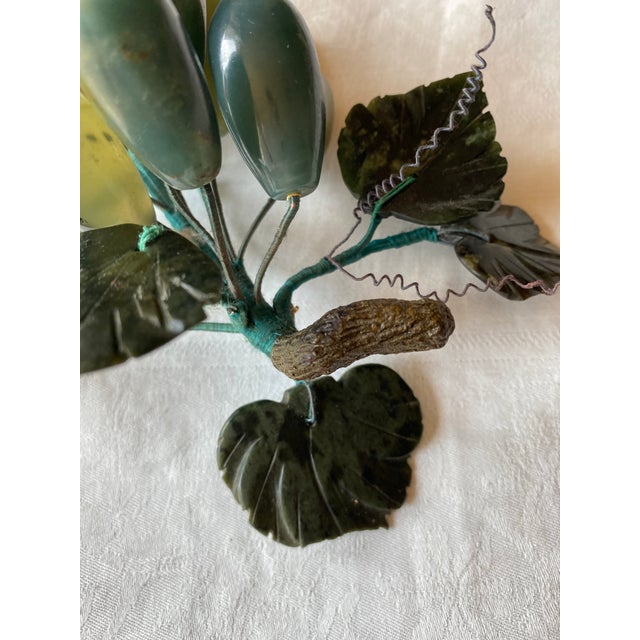 Vintage Dark Green Jade Grape Cluster For Sale In Santa Fe - Image 6 of 6