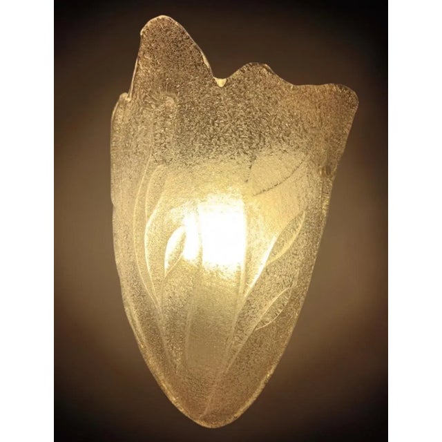 1980s Graniglia Shield Sconces, a Pair For Sale - Image 6 of 10
