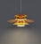 Mid-Century Modern Danish Pendant Lamp in Yellow & Orange Metal, 1970s For Sale - Image 9 of 10