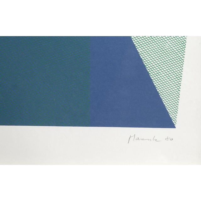 To and Fro by Jean-Marie Haessle, American (1939) Date: 1980 Screenprint, signed and numbered in pencil Edition of 295...