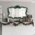 Talida Mirror - Glossy Hunter Green For Sale In Chicago - Image 6 of 6