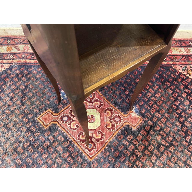 Antique Cherrywood Bedside Table, 1800s For Sale - Image 6 of 11