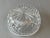 Transparent Vintage Waterford Crystal Diamond Faceted Glass Bowl For Sale - Image 8 of 12