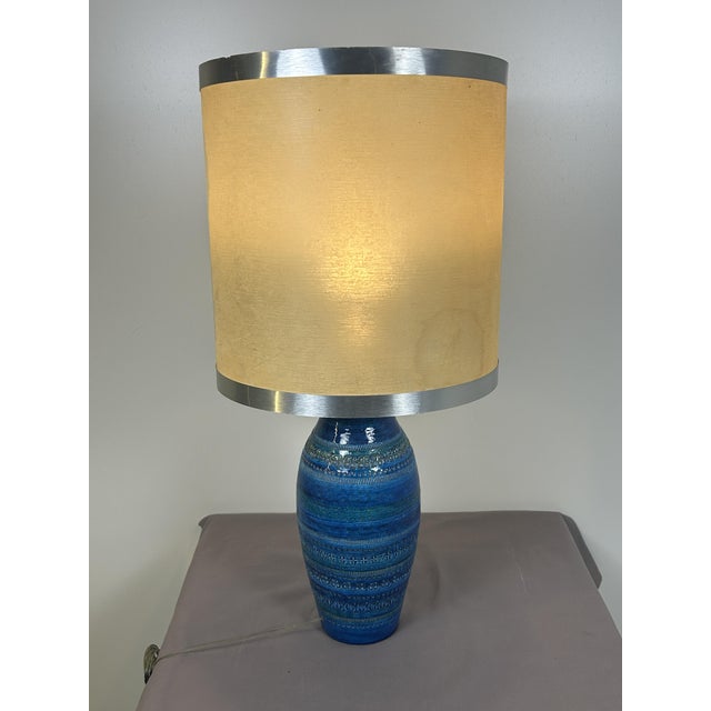 Table Lamp by Aldo Londi for Bitossi, 1960s, in Very Good conditions. Designed 1960 to 1969 I have official proof of...