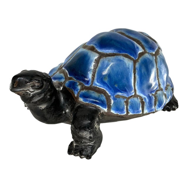 Vintage Ceramic Turtle Figurine by Anderson Design Studio For Sale