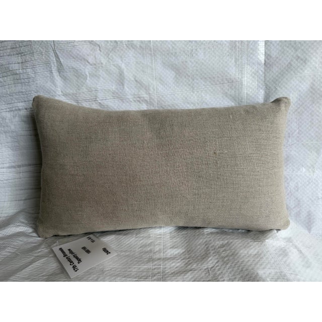 17rh Century Antique Brussels Baroque Tapestry Pillow Abstract Design For Sale In Los Angeles - Image 6 of 6