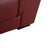 Red Leather Lounge Chair from Natuzzi For Sale - Image 5 of 13