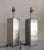 Pierre Cardin 1970s Vintage Brushed Steel Pierre Cardin Lamps - a Pair For Sale - Image 4 of 12