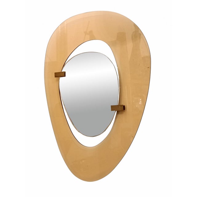 Wall Mirror by Max Ingrand for Fontana Arte, Italy, 1958 For Sale - Image 11 of 11