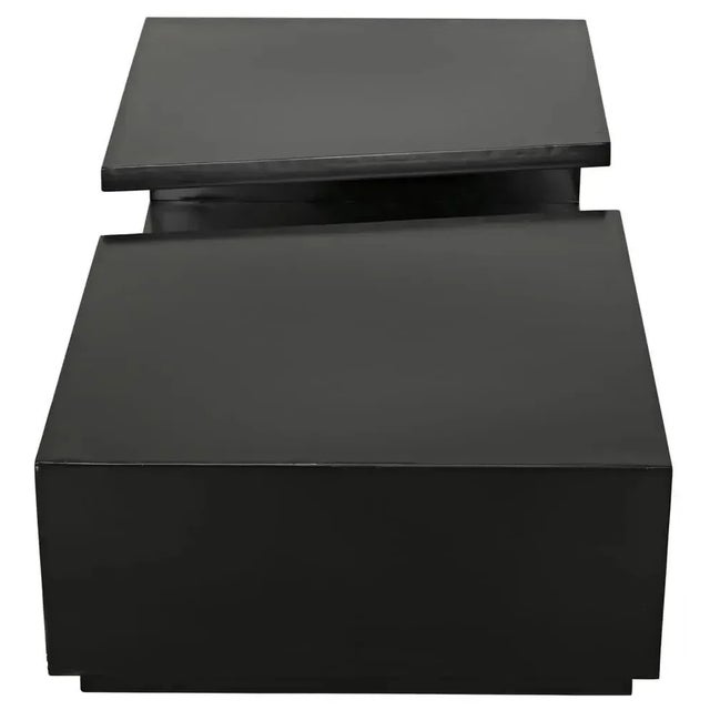 Noir NOIR Shift Coffee Table, Black Iron For Sale - Image 4 of 6