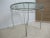 Mid-Century Modern Vintage Round Iron Outdoor Dinette Table For Sale - Image 3 of 11