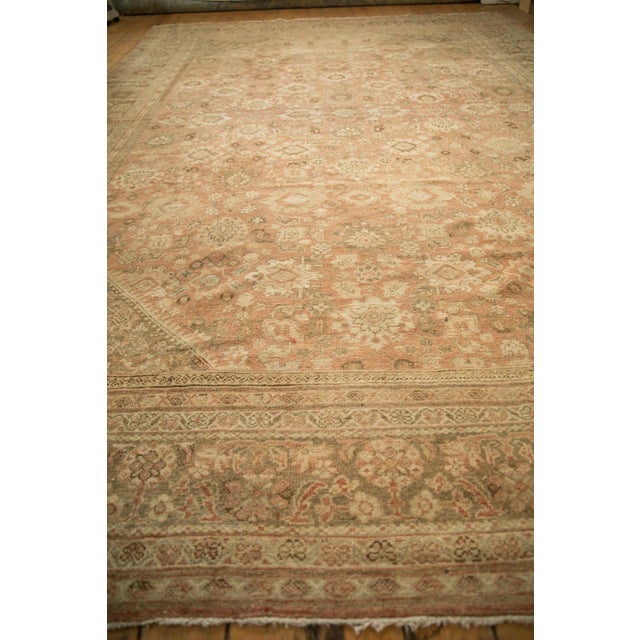 Vintage Distressed Mahal Carpet - 10'4" x 15'2" For Sale In New York - Image 6 of 14