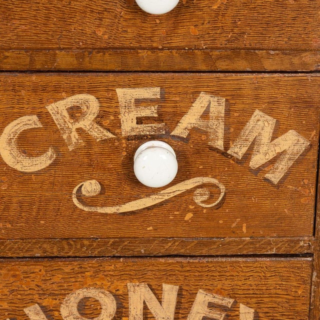 Victorian Dairy Store Counter or Sideboard, 1890s For Sale - Image 12 of 18