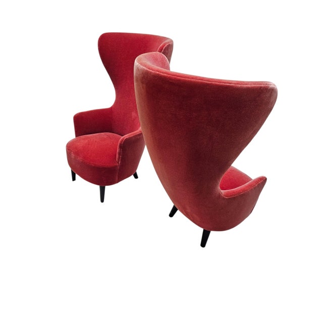 Contemporart High Back Chairs For Sale - Image 9 of 13