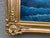Signed Large Oil Painting Canvas Seascape With Gold Frame For Sale In Jacksonville, FL - Image 6 of 12