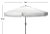 Contemporary Milan Fringe 11 Ft Umbrella - Ivory For Sale - Image 3 of 4