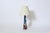 Mid-Century Modern Mid 20th Century Fulvio Bianconi Style Murano Blue Art Glass Table Lamp For Sale - Image 3 of 12