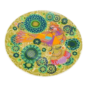 Vintage Rosenthal Germany Bjorn Wiinblad Bird of Paradise Firebird Charger Wall Plate