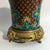 Mid 20th Century Vintage Asian Cloisonné Enamel Vase on Ornate Gilt Metal Base For Sale - Image 5 of 7