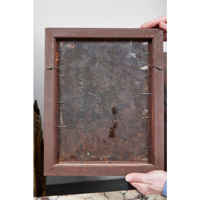 Brown Set of 3, 18th Century Paintings of Ottoman Empire Figures For Sale - Image 8 of 8