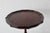 1990s Vintage Bombay Co Victorian Style Embross Leather Top Tripod Pedestal End Side Table For Sale In Miami - Image 6 of 11