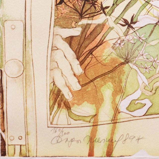 Signed in pencil, lower left, 'Dagmar Mezricky' (Czechoslovak, born 1944), dated 1989, with number and limitation,...