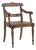 Vintage Anglo-Indian Teakwood Armchair For Sale
