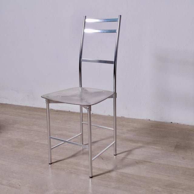 Vintage Italian Chairs by Ycami Bagutta, 1980, Set of 6 For Sale - Image 12 of 18