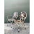Metal Vintage Francois Carre Sunburst Metal Garden Chairs - A Pair For Sale - Image 7 of 12