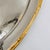 l'Objet Contemporary 24 Karat Gold & Nickel Plated Faux Bamboo Handled 24" Oval Platter Butler's Tray For Sale - Image 16 of 17