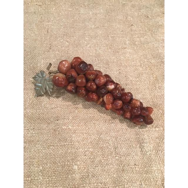 Red Mid 20th Century Red Agate Grape Cluster For Sale - Image 8 of 8