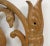 Metal Mid 20th Century Reclaimed Ornate Bronze Swan Piece For Sale - Image 7 of 11