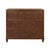 Matthew Izzo Home Pascal Provincial Brown Oak Three Drawer Chest With Brass Accents For Sale - Image 9 of 9
