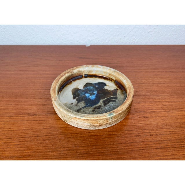 Mid-Century Modern Danish Studio Pottery Bowl by Conny Walther, 1960s For Sale - Image 3 of 13