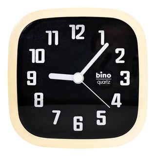 Bino Quartz Wall Clock, 1980s For Sale