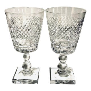 19th Century Cut Crystal Bucket Rummers- a Pair For Sale