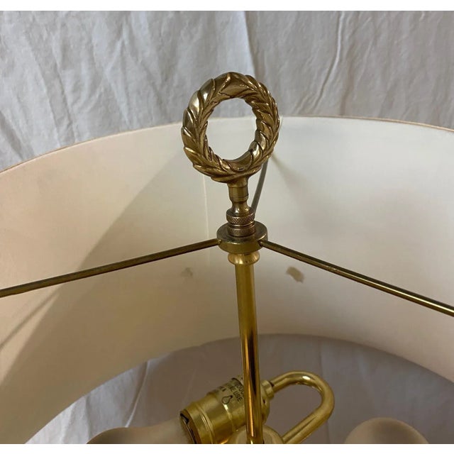 Frederick Cooper Vintage Lamp With Snake Arms on Urn For Sale - Image 4 of 11