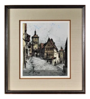 Josef Eidenberger, Rothenburg, Plontein, Circa 1970