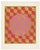 Metallic Op Art Mid-Century Silkscreen Poster in the Style of Vasarely, Escher For Sale