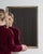 A mirror whose dark wood frame with gilt inner edge gives it real character at first glance. The piece dates to 1900s,...